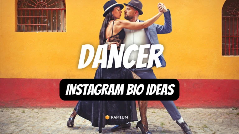 Instagram Bio Ideas for Dancers